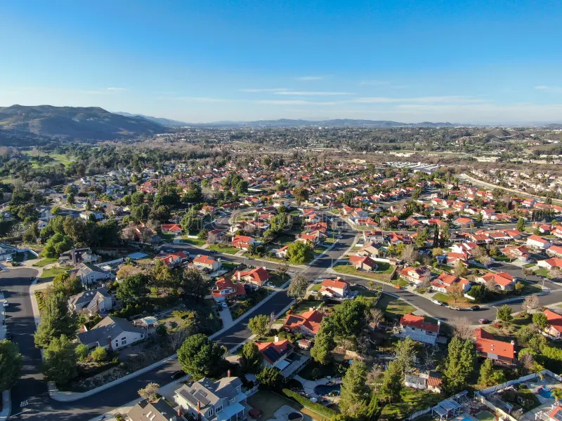 sunny day temecula california usa